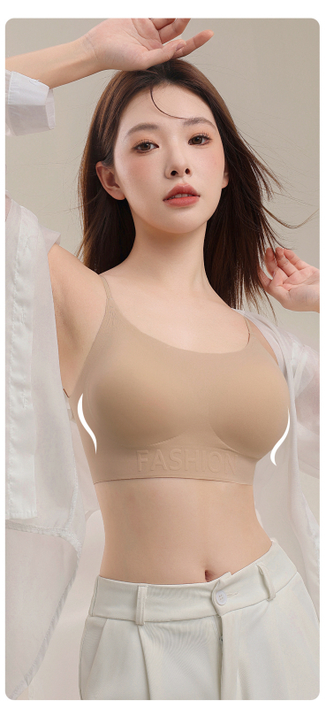 Bezšuvju push-up krūšturis ar plānām formējošām kupām, pilns kupas, galvenais materiāls: neilons 80–90%, oderējums: spandeks ≤30%, fiksētas dubultās plecu siksnas