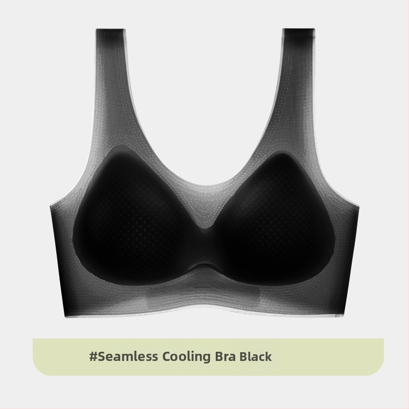 Yixingyao Bezšuvju krūšturis bez stieples, viengabala dizains, 3/4 kauss, plāns veidots kauss, neilons ar elastāna oderi