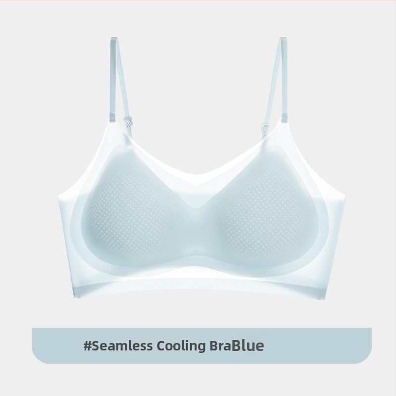 Yixingyao Bezšuvju krūšturis bez stieples, viengabala dizains, 3/4 kauss, plāns veidots kauss, neilons ar elastāna oderi