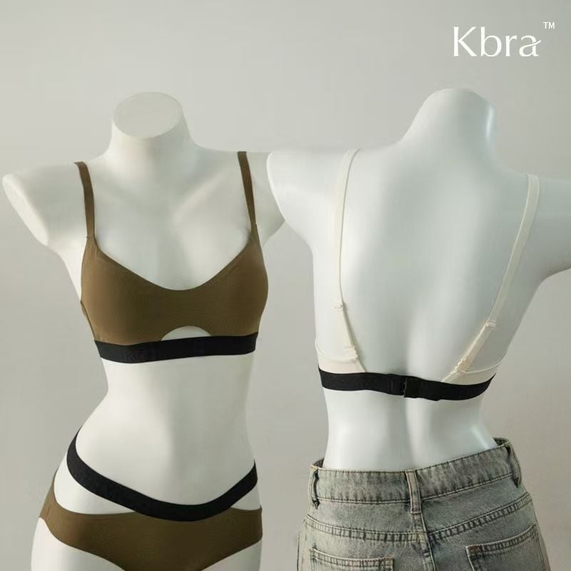Sieviešu krūštura komplekts, neilona audums, plānas formētās kupas, bez stieplēm, push-up efekts, bezšuvju, fiksētas dubultās siksnas, muguras divkāršā aizdare, elpojošs un ērts