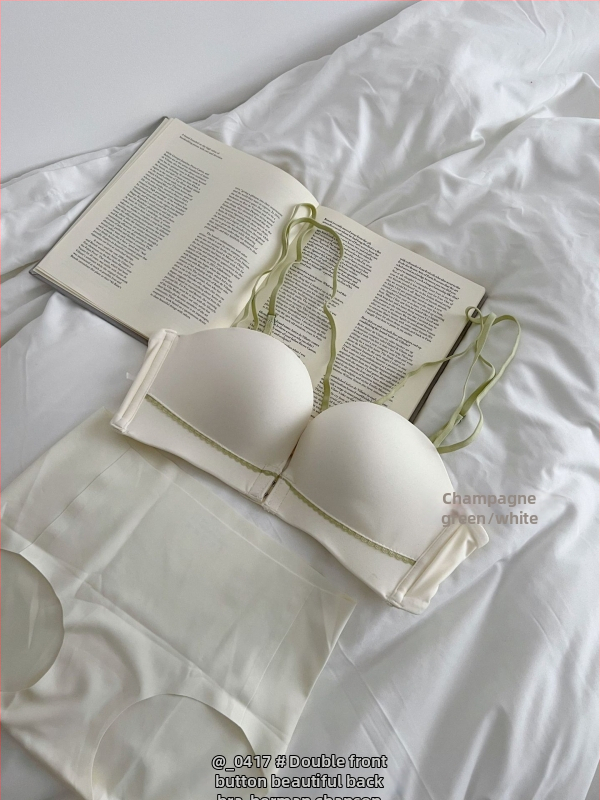 Push-up krūšturu komplekts ar dubultslāņa priekšējo aizdari, noņemamām siksniņām, bezšuvju muguras daļa, neilona audums