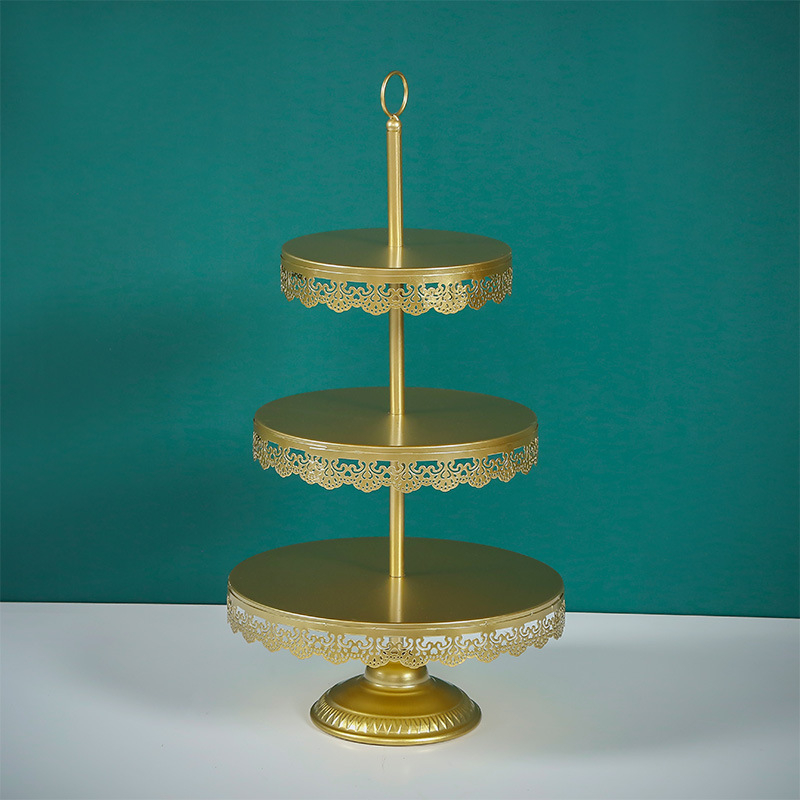 Десертна витрина за показване, европейски стил, прост дизайн, Код на продукта FJJ9853285H, Първокласно качество