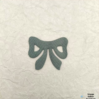 Dječja kopča za kosu s velikom mašnicom, leopard uzorak od konjske dlake i kože (Ručna izrada; Podrijetlo: Qingdao; Ljeto 2024; Materijal: Cortex)