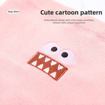 Zimski šal za vrat – Ori Velvet, fleece podstava, topao, Cartoon uzorak, za vožnju biciklom na otvorenom