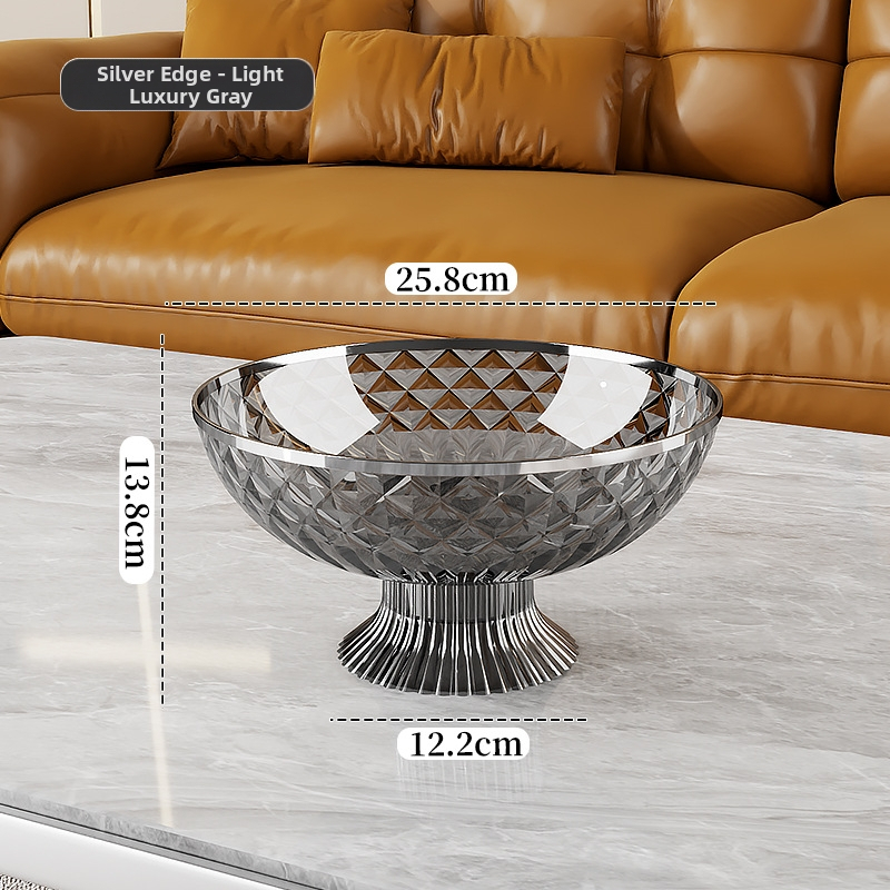 Плодова чиния с капак, запечатана и защита от прах, пластмасова; марка Other Homes; стил лайт лукс и ретро