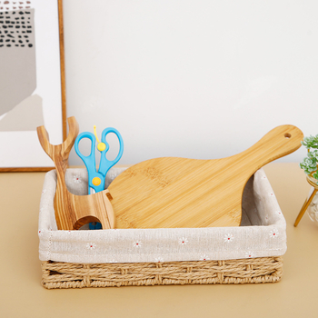 Plietots uzglabāšanas grozs galda lietošanai, papīra auklas dizains, modelis 126, mūsdienīgs minimālisma stils