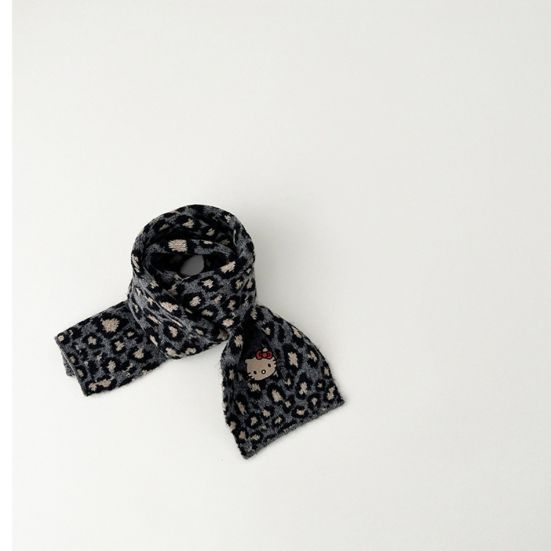 Šal s leopard uzorkom za zimu, warp-knit tkanina, Jacquard obrada, dugački trak