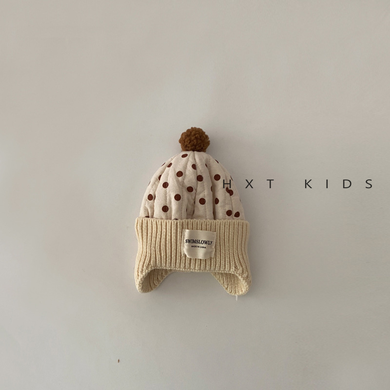 Zimski dvodjelni set: kapa za zaštitu ušiju i šal, vunena kupolasta kapa bez ruba, otporna na vjetar