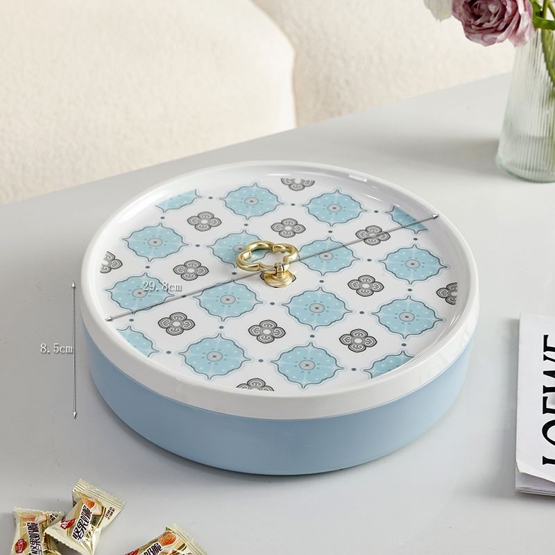 Чиния за плодове с капак — опростен стил за съхранение на сушени плодове и ядки