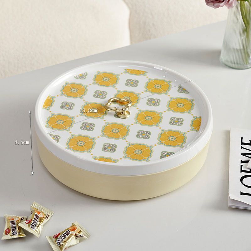 Чиния за плодове с капак — опростен стил за съхранение на сушени плодове и ядки