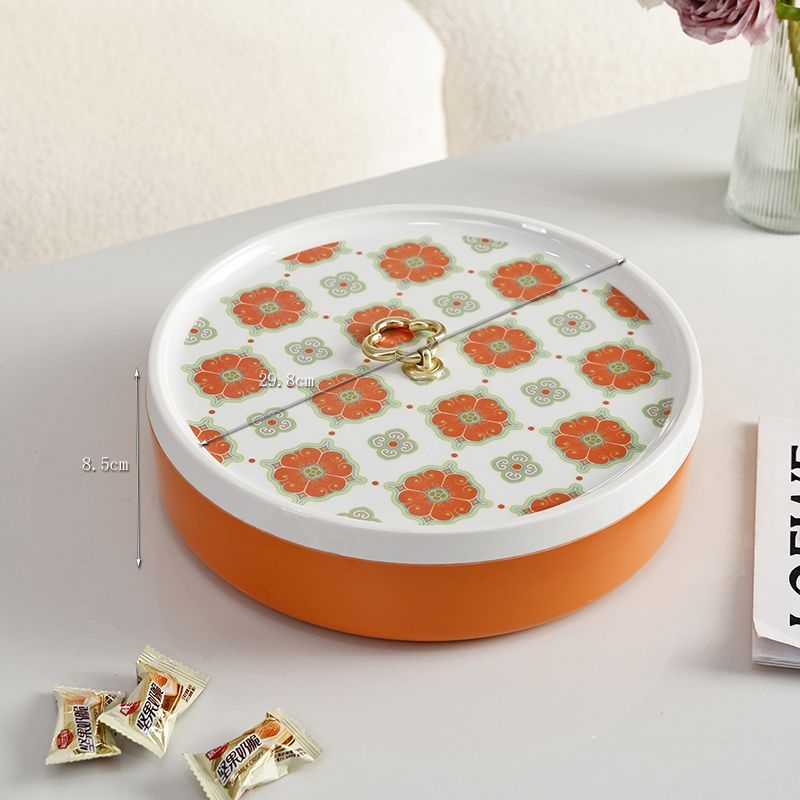 Чиния за плодове с капак — опростен стил за съхранение на сушени плодове и ядки