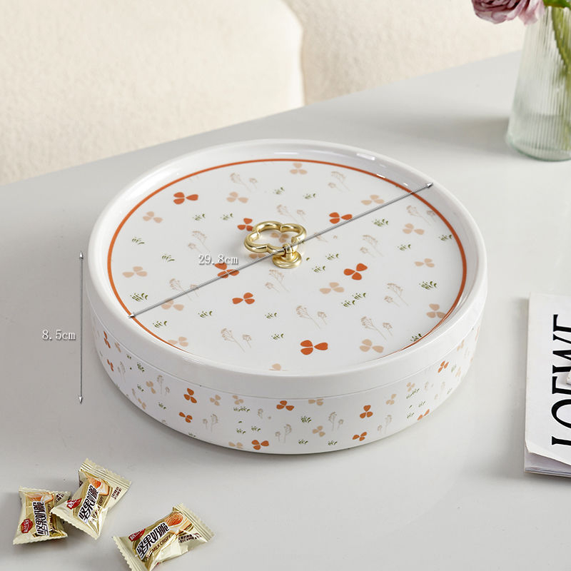 Чиния за плодове с капак — опростен стил за съхранение на сушени плодове и ядки