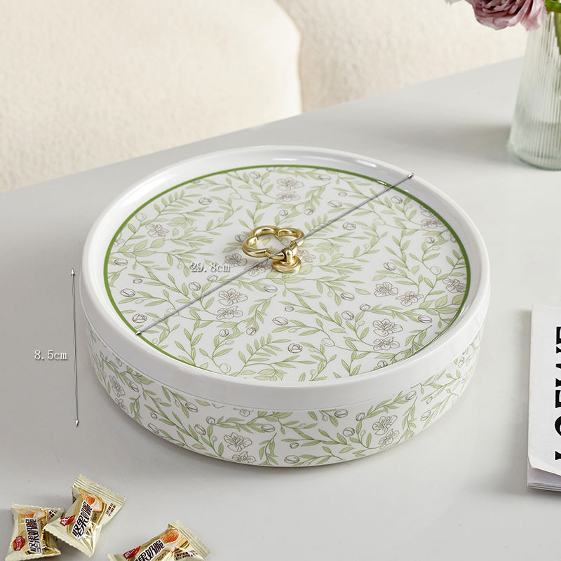 Чиния за плодове с капак — опростен стил за съхранение на сушени плодове и ядки