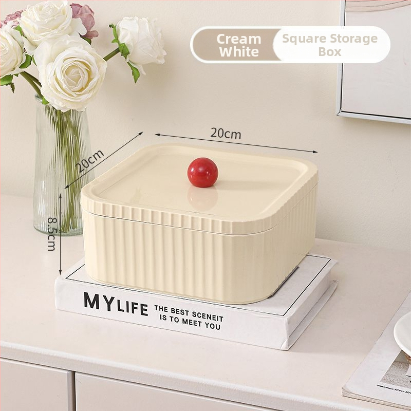 Чиния за плодове с капак — опростен стил за съхранение на сушени плодове и ядки