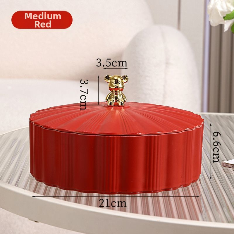 Чиния за плодове с капак — опростен стил за съхранение на сушени плодове и ядки