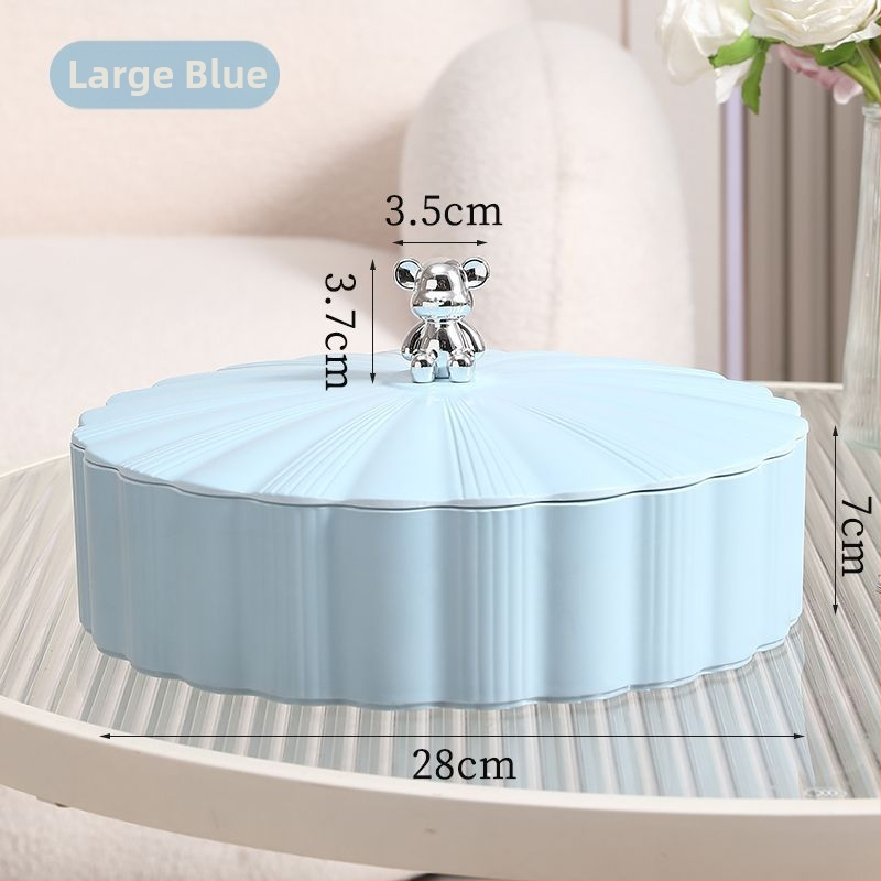 Чиния за плодове с капак — опростен стил за съхранение на сушени плодове и ядки