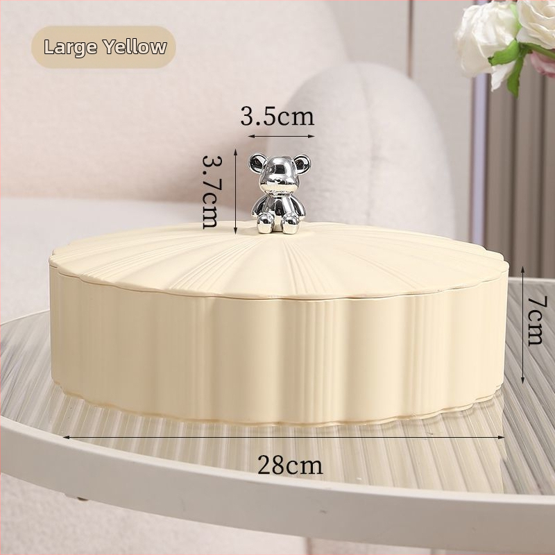 Чиния за плодове с капак — опростен стил за съхранение на сушени плодове и ядки