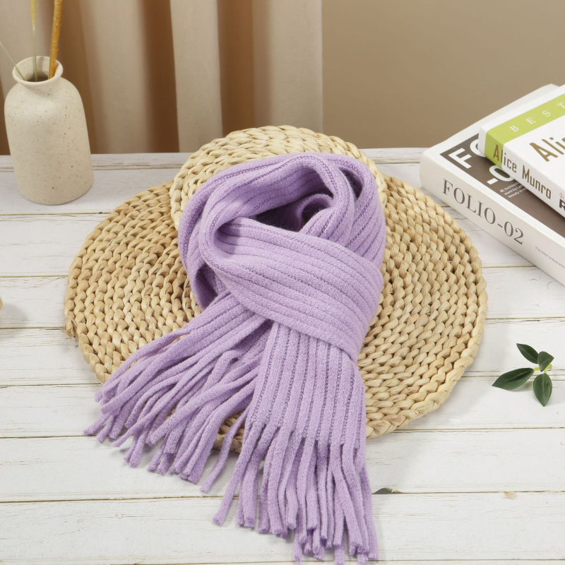 Šalle no mākslīgā kašmīra ar rāviem rakstu, japāņu-korejiešu salds stils, unisex, piemērots ziemai, pavasarim un rudenim