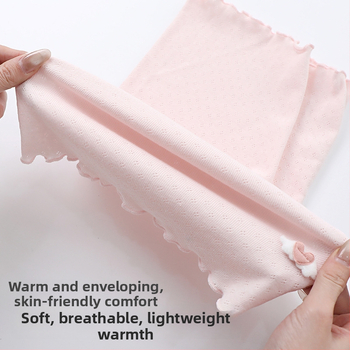 Kokvilnas bērnu kakla šalle ar karikatūru rakstu, visu sezonu, vēja izturīga un silta