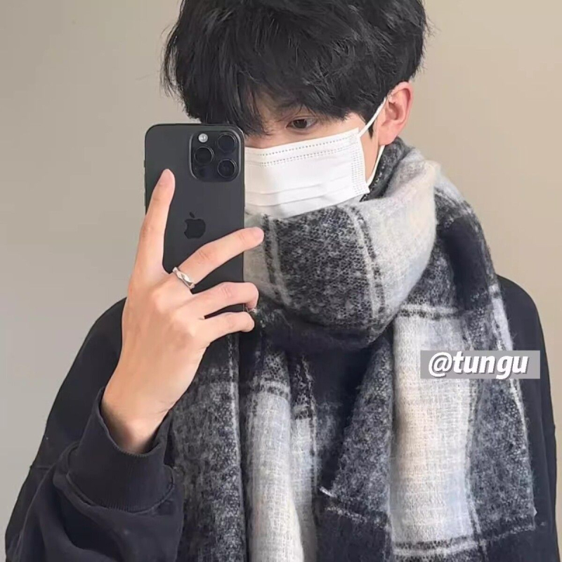 Mohēras šalle, warp-knit adījums, vienkrāsains raksts, saglabā siltumu, pavasara stils