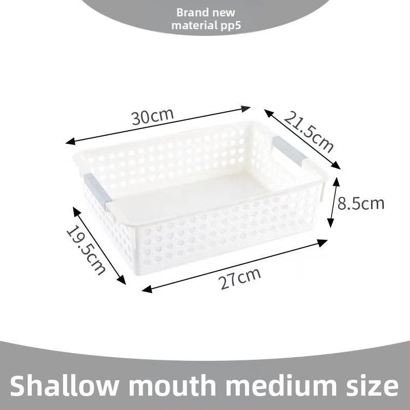 PP materiāla daudzfunkcionālais uzglabāšanas grozs – japāņu stil, komplekts 100 gab., galda uzglabāšanai, uzkodas un rotaļlietas