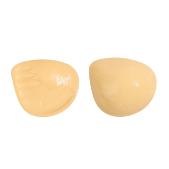 Ενθέματα σουτιέν – διπλής όψεως αυτοκόλλητα από σιλικόνη με φτερωτό σχέδιο, παχιωμένα, σχήμα θηλής: τρίγωνο, για συγκέντρωση και αόρατη άνοδο