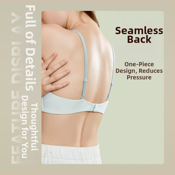 Bezvadu trikāšu krūšturis ar Modal audumu, plānas veidojošas kausi, aizmugurē trīs rindu āķu aizvērums, fiksētas dubultās siksnas, elpojošs un ērt