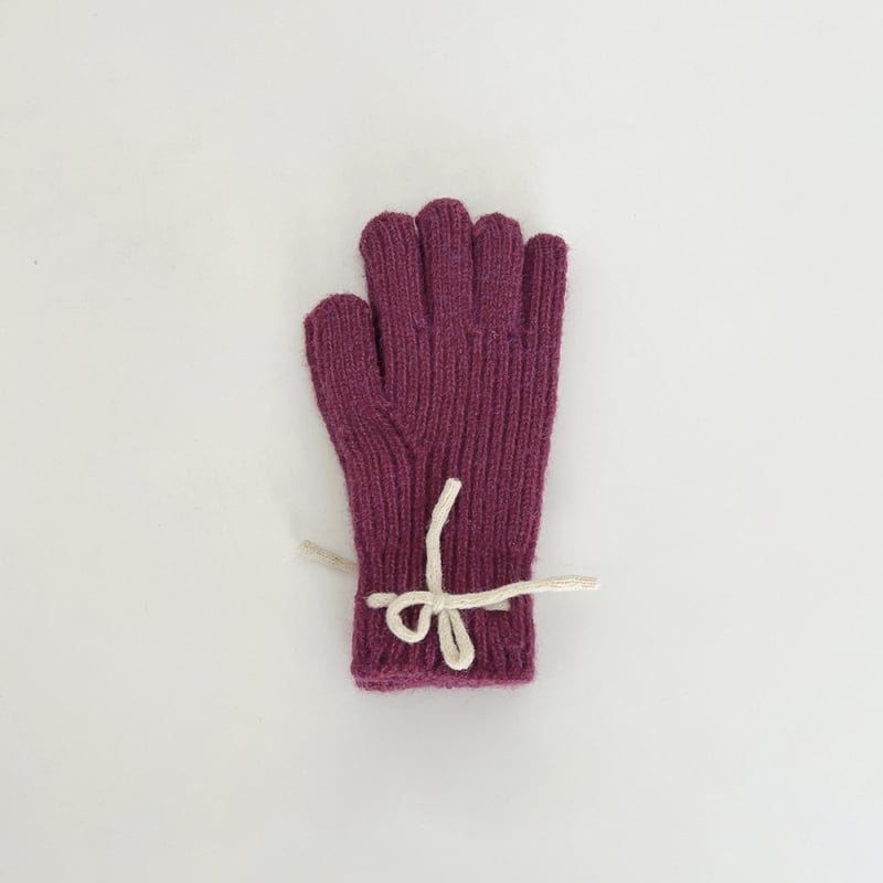 Bērnu cimdi meitenēm, adīti, silda, ar atdalītiem pirkstiem, vecuma 4–12 gadi, ziema