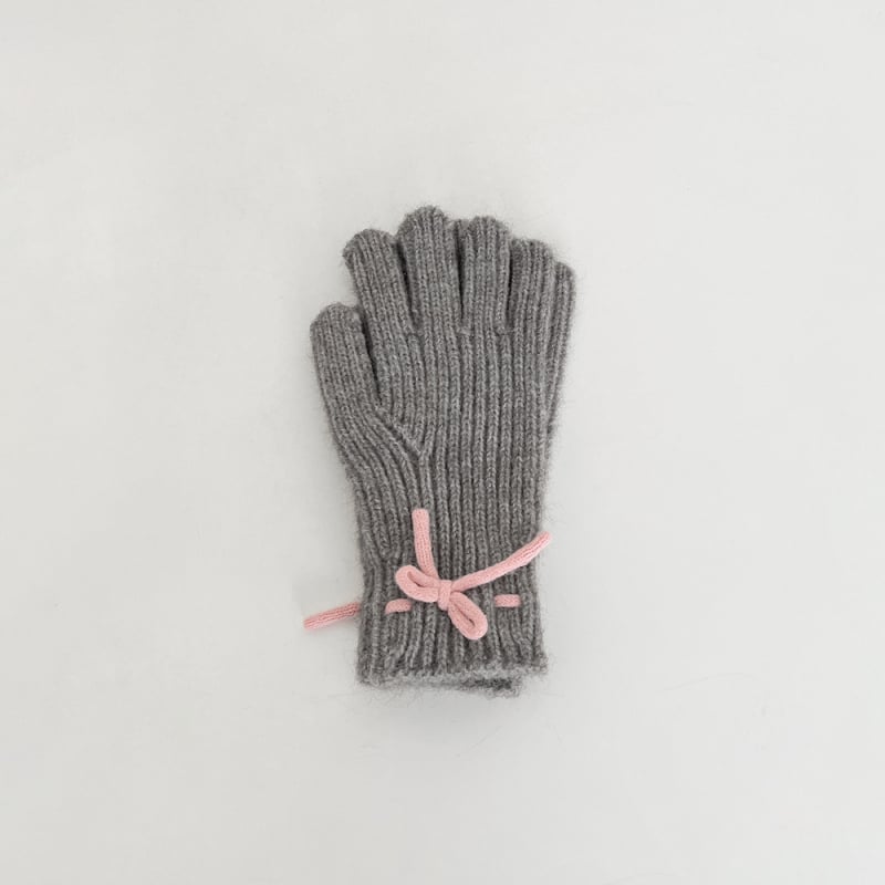 Bērnu cimdi meitenēm, adīti, silda, ar atdalītiem pirkstiem, vecuma 4–12 gadi, ziema