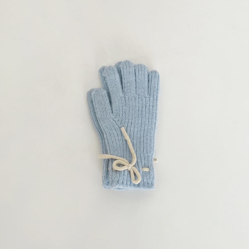 Bērnu cimdi meitenēm, adīti, silda, ar atdalītiem pirkstiem, vecuma 4–12 gadi, ziema