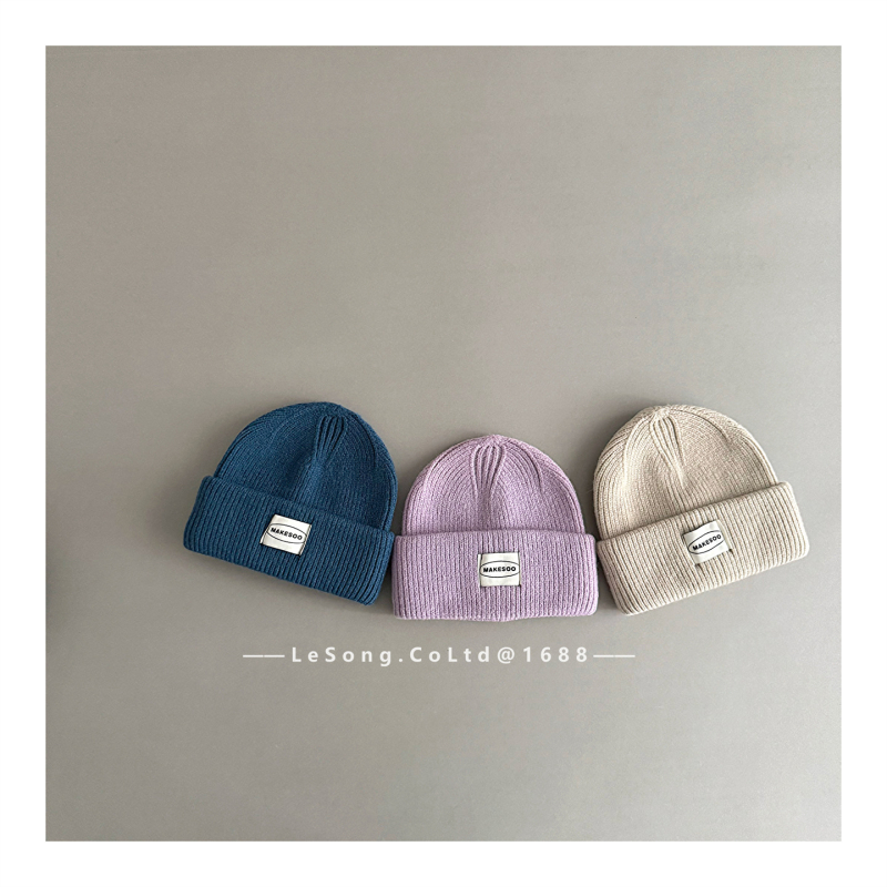 Zimska dječja pletena kapa, akrilna vlakna, tie-dye uzorak, kupolasti oblik, za djecu