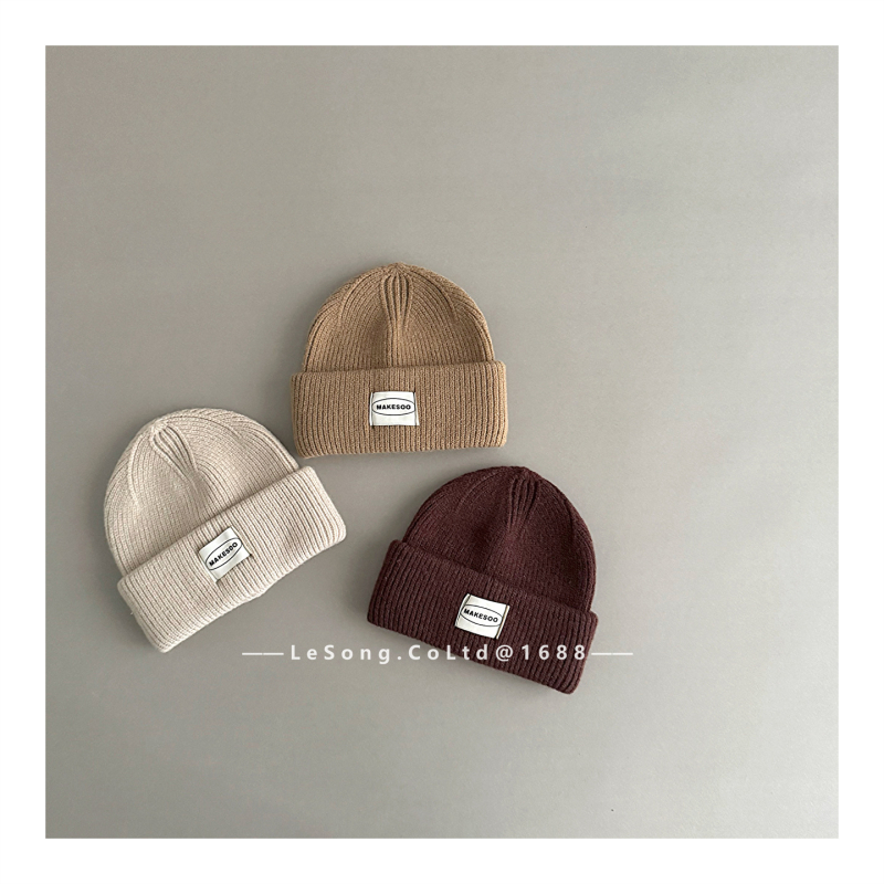 Zimska dječja pletena kapa, akrilna vlakna, tie-dye uzorak, kupolasti oblik, za djecu