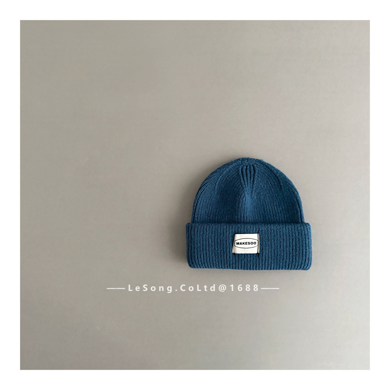 Zimska dječja pletena kapa, akrilna vlakna, tie-dye uzorak, kupolasti oblik, za djecu