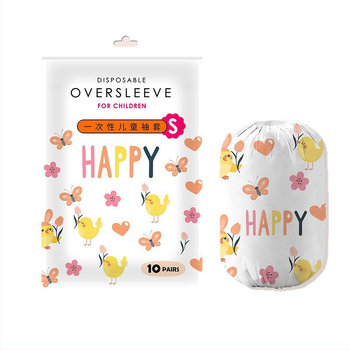 Vienkartinės rankovės suaugusiems ir vaikams, ruduo–žiema, dulkių atsparios, vandeniui atsparios, aliejui atsparios, atskirose pakuotėse