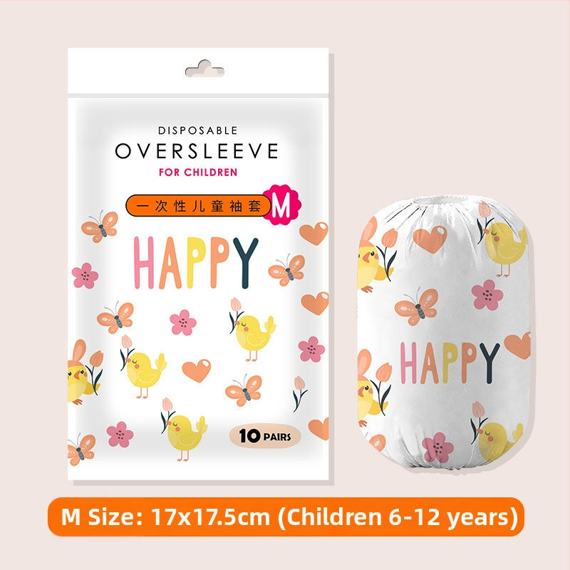 Vienkartinės rankovės suaugusiems ir vaikams, ruduo–žiema, dulkių atsparios, vandeniui atsparios, aliejui atsparios, atskirose pakuotėse