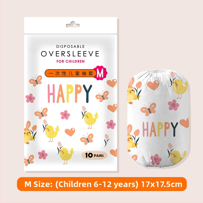 Vienkartinės rankovės suaugusiems ir vaikams, ruduo–žiema, dulkių atsparios, vandeniui atsparios, aliejui atsparios, atskirose pakuotėse