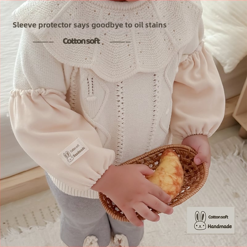 Bērnu roku aizsargs pret netīrumiem, piemērots ziemai- pavasarim- rudenim, meitenēm, vecums 0-8 gadi, oriģinālais dizains, Blue dad