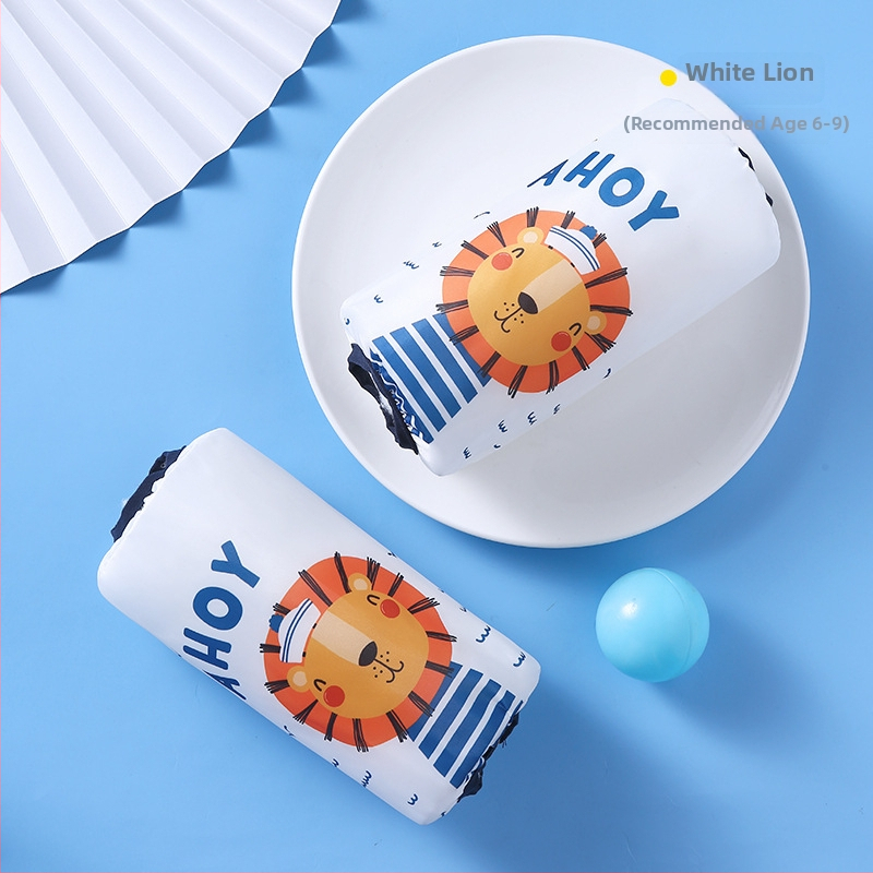 Bērnu ūdensnecaurlaidīgas roku manšetes ar karikatūras apdruku; materiāls: pārklājums; apstrāde: drukāšana