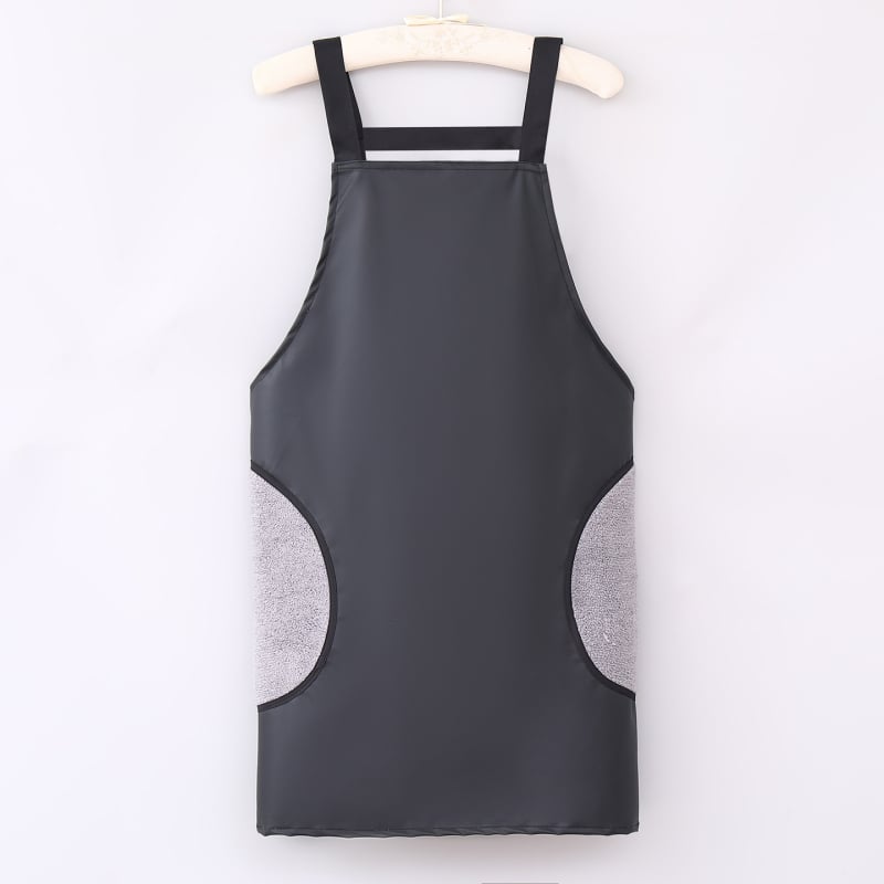 PU kožna pregača s dugim rukavima – vodootporna i otporna na ulje, moderan radni komad za odrasle