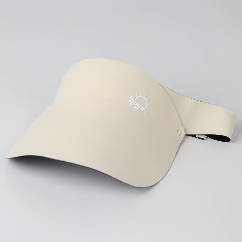 Bērnu saules cepure ar sejas aizsegumu un UV aizsardzību, atvērta augšdaļa un plašas malas, izgatavota no neilona, vecums 2–10 gadi