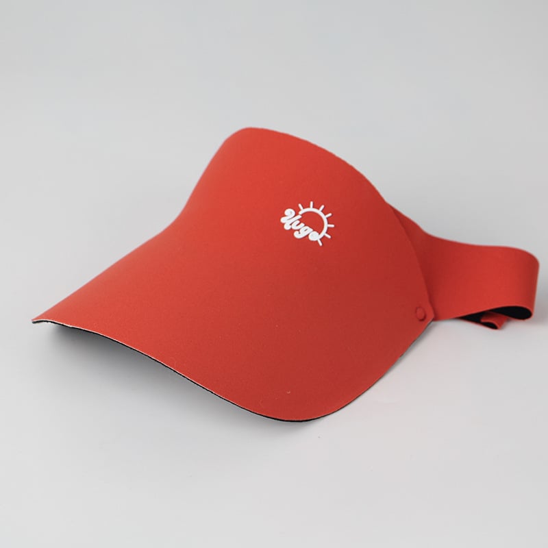 Bērnu saules cepure ar sejas aizsegumu un UV aizsardzību, atvērta augšdaļa un plašas malas, izgatavota no neilona, vecums 2–10 gadi