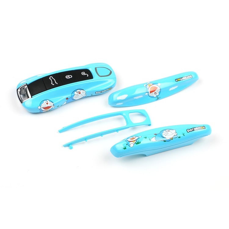 Porsche võtmeümbris ja kettiga ripats, ABS materjal, mudel 888621, kõrgklassi stiil