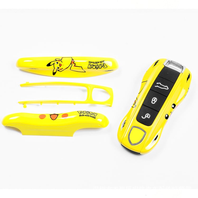 Porsche võtmeümbris ja kettiga ripats, ABS materjal, mudel 888621, kõrgklassi stiil