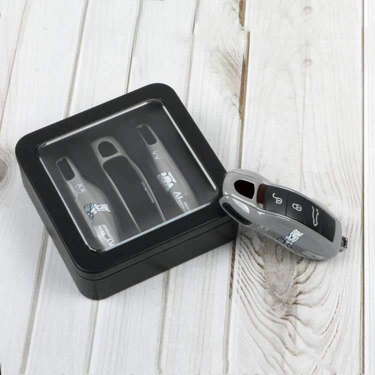 Porsche võtmeümbris ja kettiga ripats, ABS materjal, mudel 888621, kõrgklassi stiil