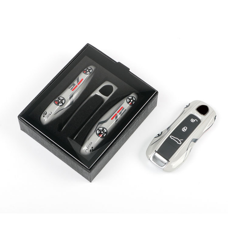 Porsche võtmeümbris ja kettiga ripats, ABS materjal, mudel 888621, kõrgklassi stiil