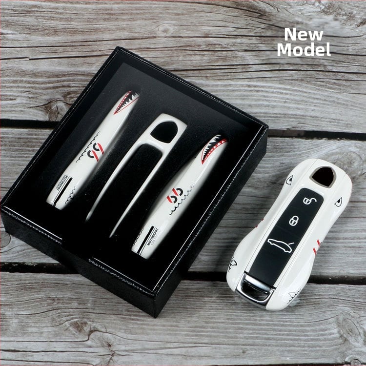 Porsche võtmeümbris ja kettiga ripats, ABS materjal, mudel 888621, kõrgklassi stiil