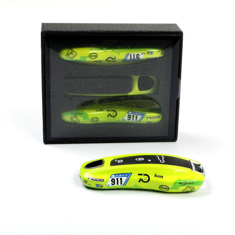 Porsche võtmeümbris ja kettiga ripats, ABS materjal, mudel 888621, kõrgklassi stiil