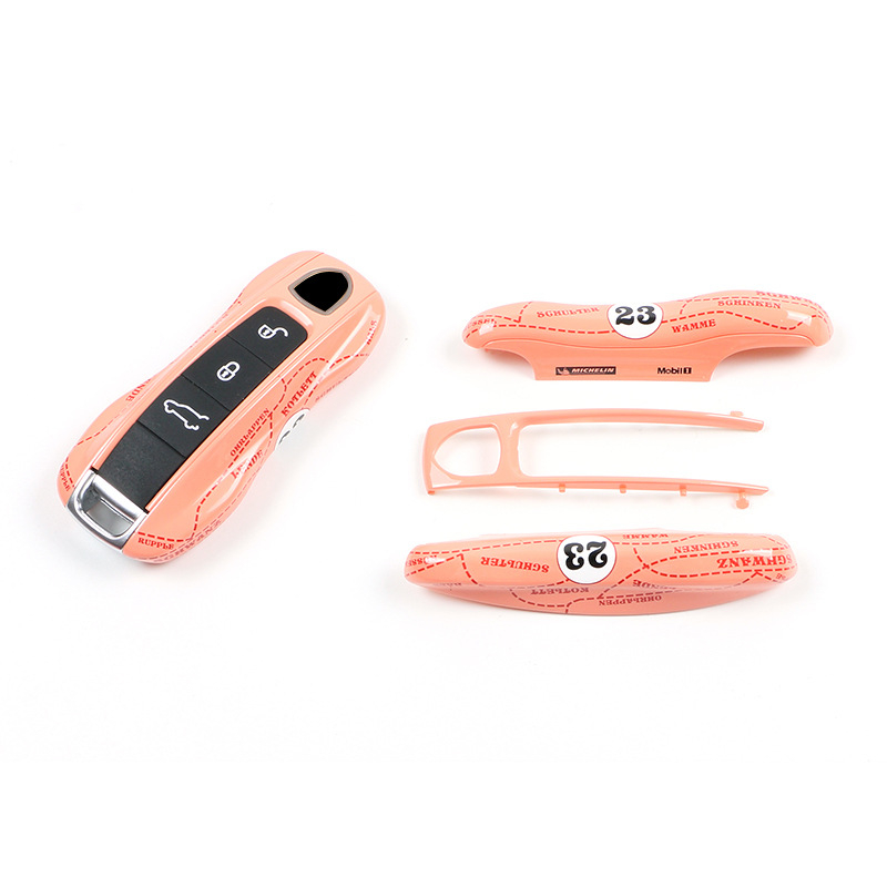 Porsche võtmeümbris ja kettiga ripats, ABS materjal, mudel 888621, kõrgklassi stiil