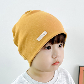 Kokvilnas bērnu pulovera cepure - pret vēju, silta, divslāņains adījums, pavasaris- rudens, vecuma grupas 0–6 mēneši, 1–2 gadi, 2–4 gadi, 4–6 gadi