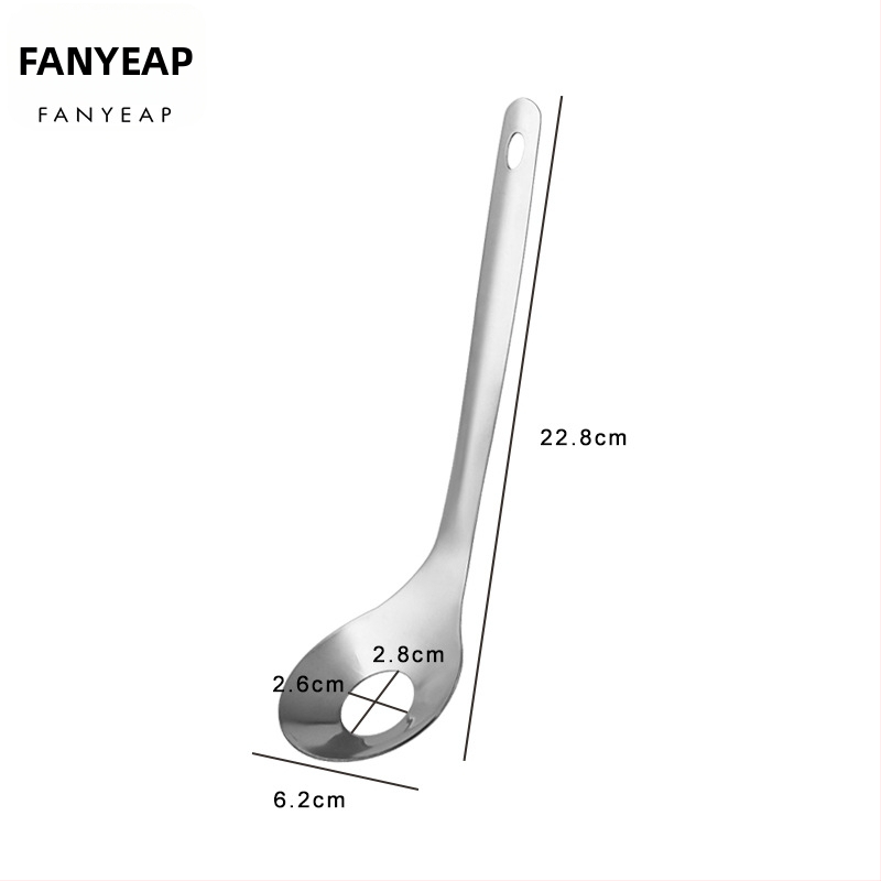 Κουτάλι για κεφτέδες, ανοξείδωτο ατσάλι, μοντέλο A1J30, για τηγανητούς κεφτέδες